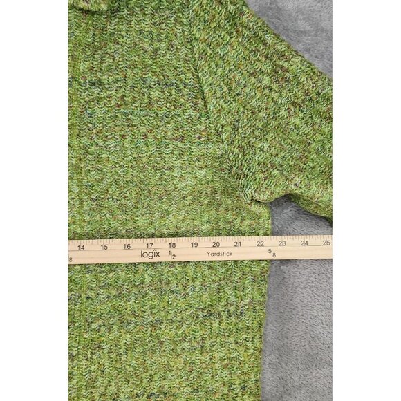 Democracy Jacket Womens 1X Green Button Front Long Sleeve 90s Y2k Vintage Coat - Picture 5 of 13